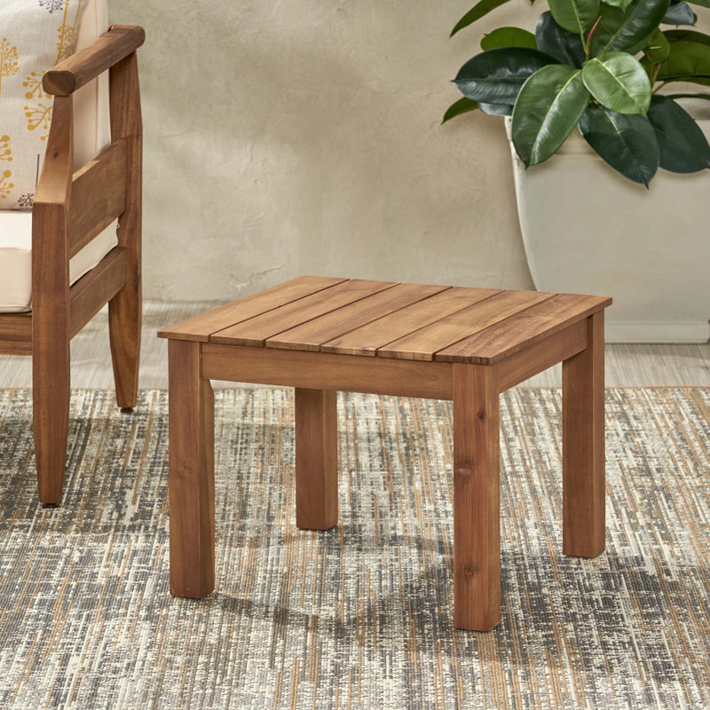 Table d'appoint, Brun