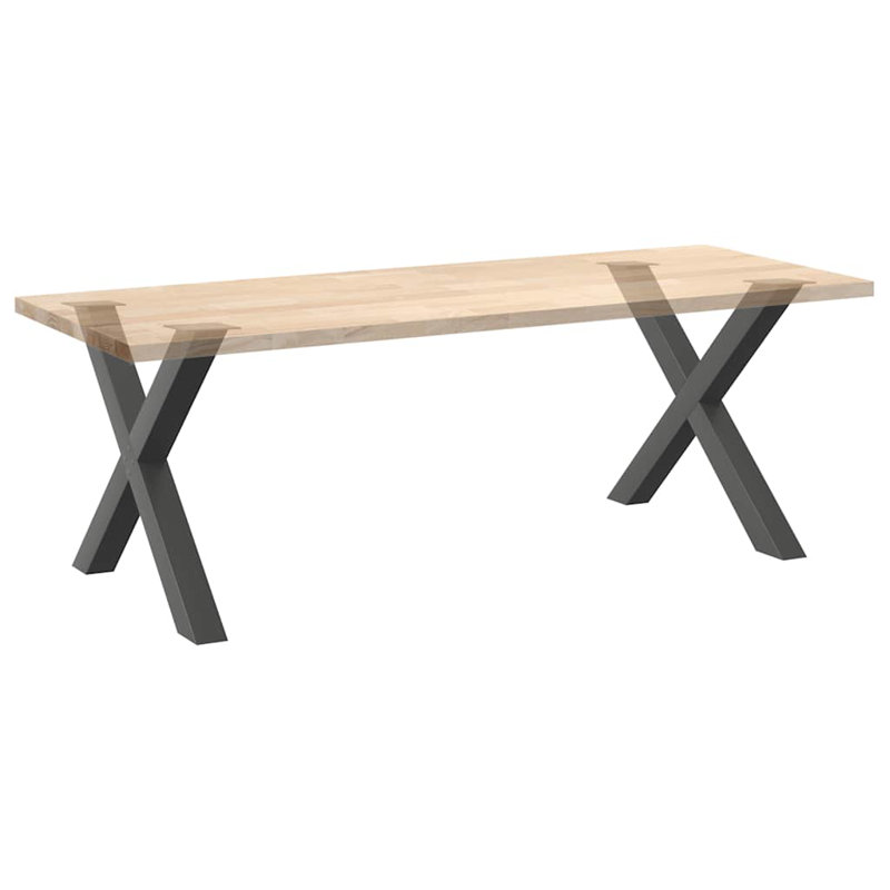 Atleigh Table Leg, Black, 73cm H x 90cm W x 90cm D