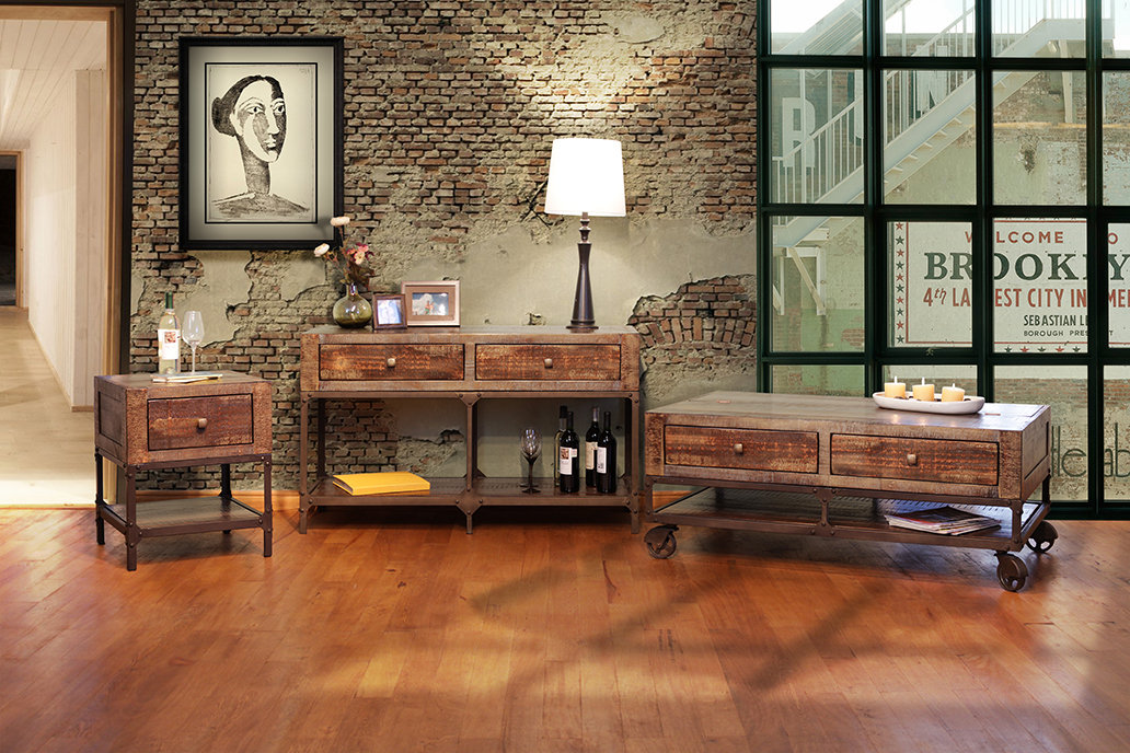 Kalya 49.25'' Console Table Loon Peak®