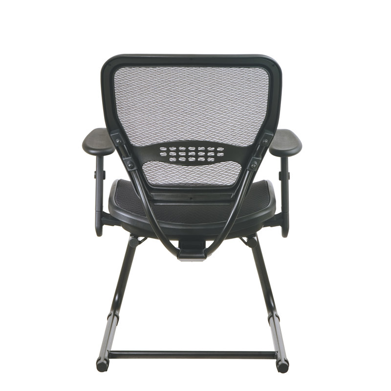 Chaise de salle d'attente en filet 26,5 po Naeshawn