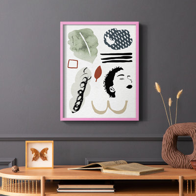 Collection encadrée Mindfulness III - bois massif