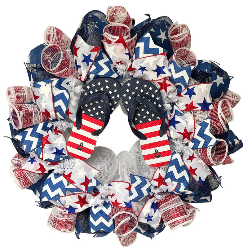 Couronne patriotique avec des bascules