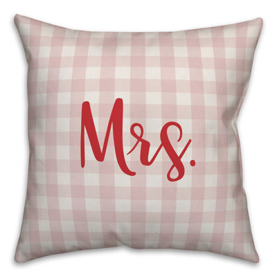  Coussin Mme. Plaid