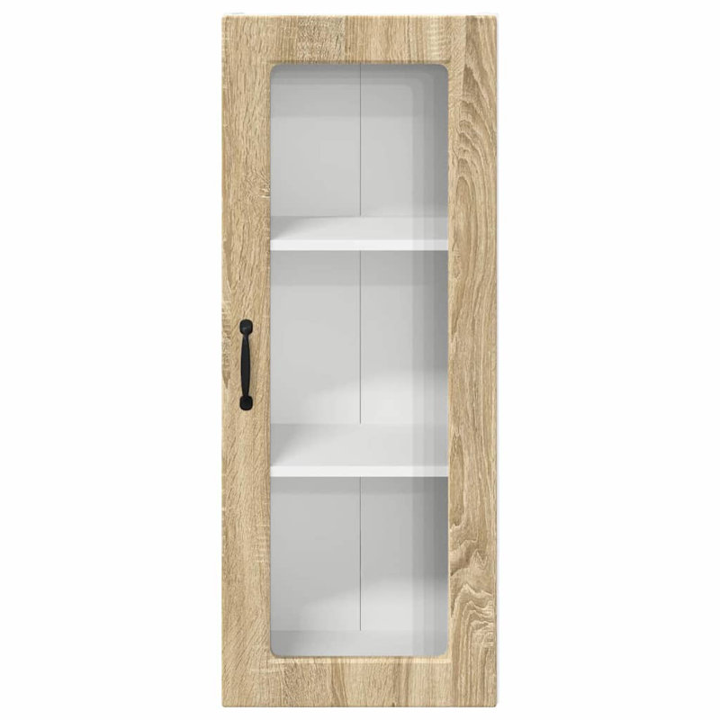 Vidaxl Kitchen Wall Cabinet White 40 X 31 X 100 Cm Engineered Wood, Sonoma Oak