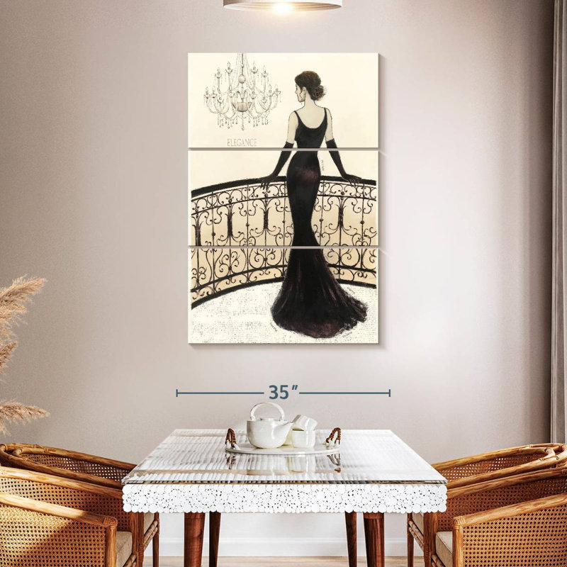 Shuttleworth La Belle Noir, 57" H x 36" W