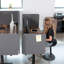 Full Privacy Panel Clamp-on Kit for 60" x 24" Desk-93593353