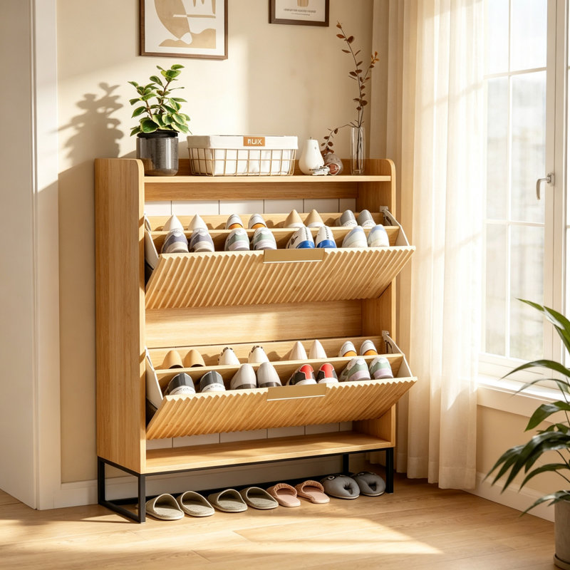 17 Pair Shoe Storage