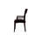 Ingrid 19.25'' H Upholstered Cherry Armchair-22354366-59696586