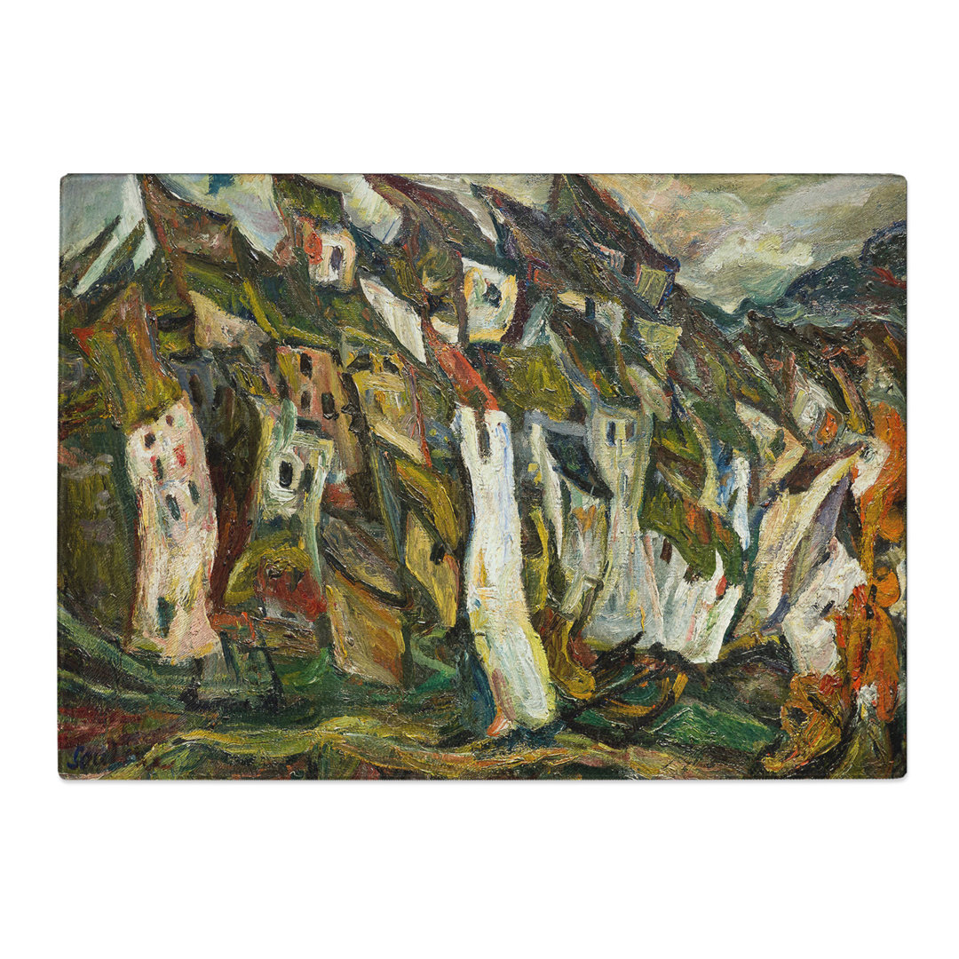 Houses by Chaim Soutine Chopping Board
