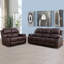 Ensemble de fauteuils inclinables en similicuir 2 pièces-99480638