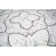 Garden Random Sized Marble Mosaic Tile in White/Grey