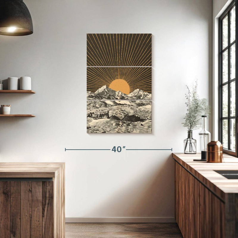 Oberle Mountainscape V, 38" H x 24" W