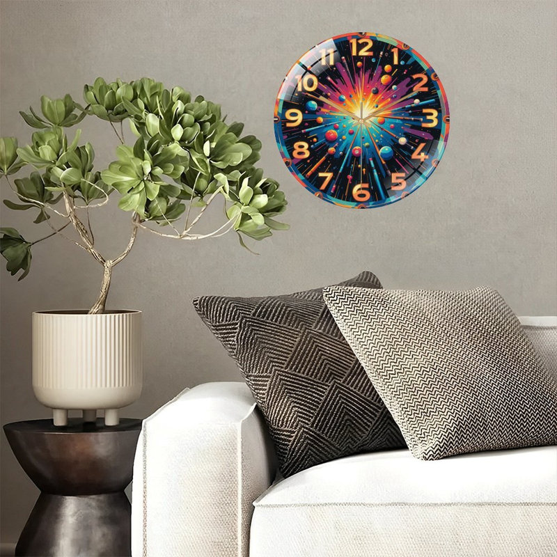 Horloge murale 12 po