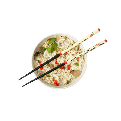 Ramen Noodles Dish by Eyewave - Wrapped Canvas Print