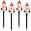Marqueurs de sentier de Noël Jolly Snowmen 16 po
