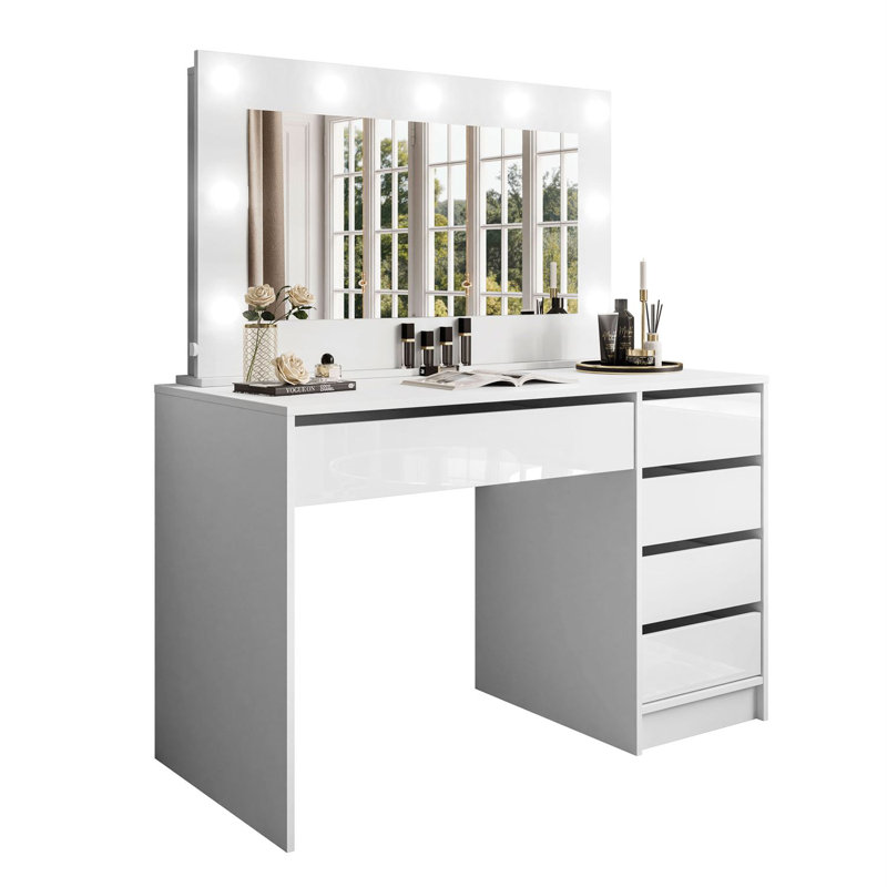 Thelonius Dressing Table with Mirror