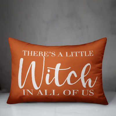  There's A Little Witch In All of Us Lumbar Pillow