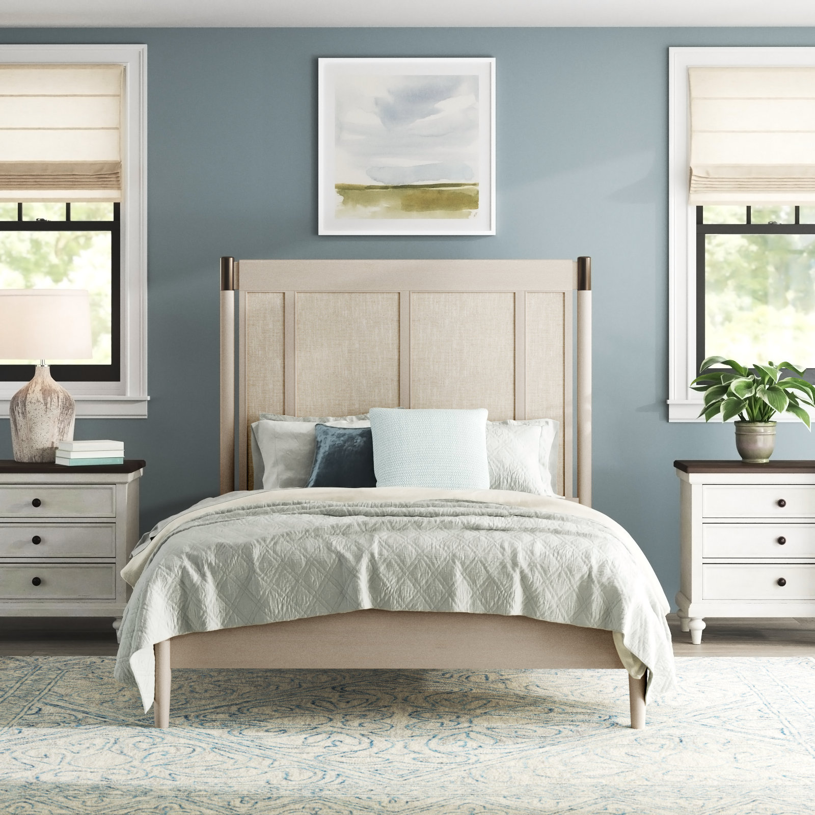 Shannen Woven Bed, Queen