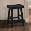 Ensemble de tabourets en bois massif de 2 pièces, siège contour-999049551-999049538