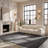 Difranco Machine Made Power Loom Polypropylene Area Rug in Dark Gray/Light Gray-1846416648