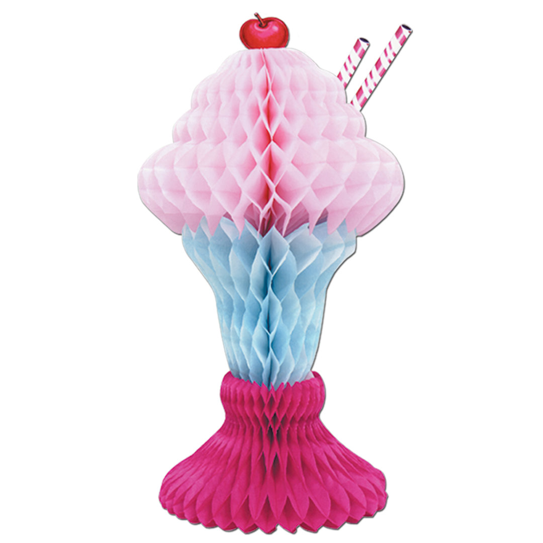 Tissue Ice Cream Sundae Vase Filler (Set of 4) The Party Aisle™