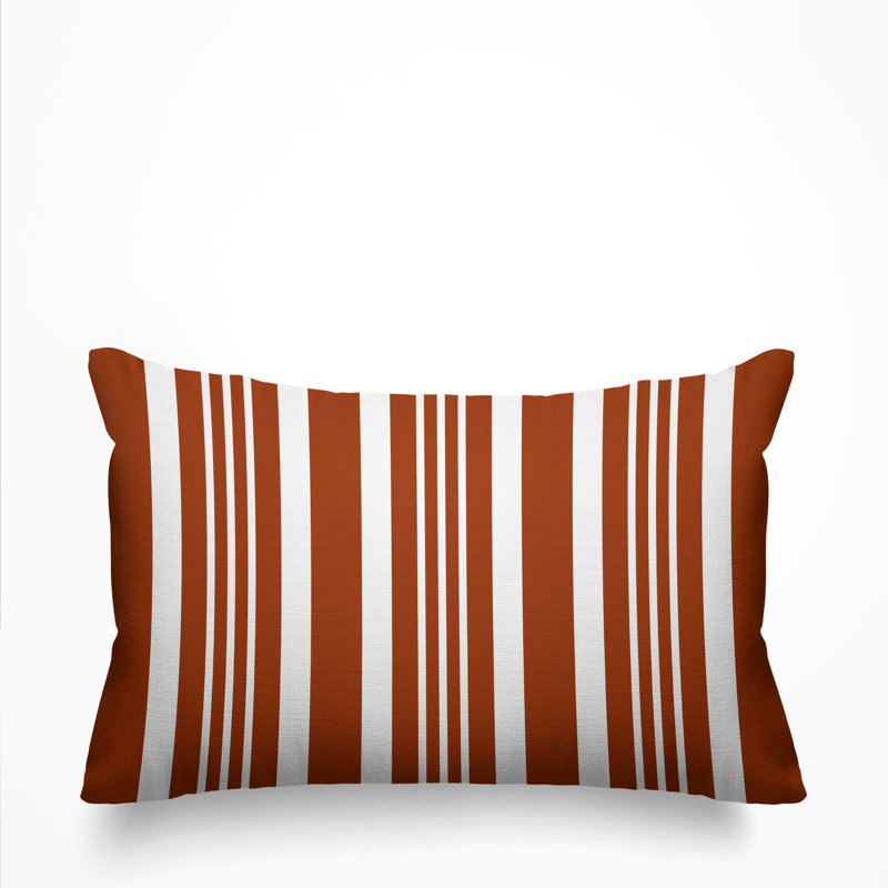 Housse et insert de coussin rectangulaire d'extérieur Healthcliff, Épice