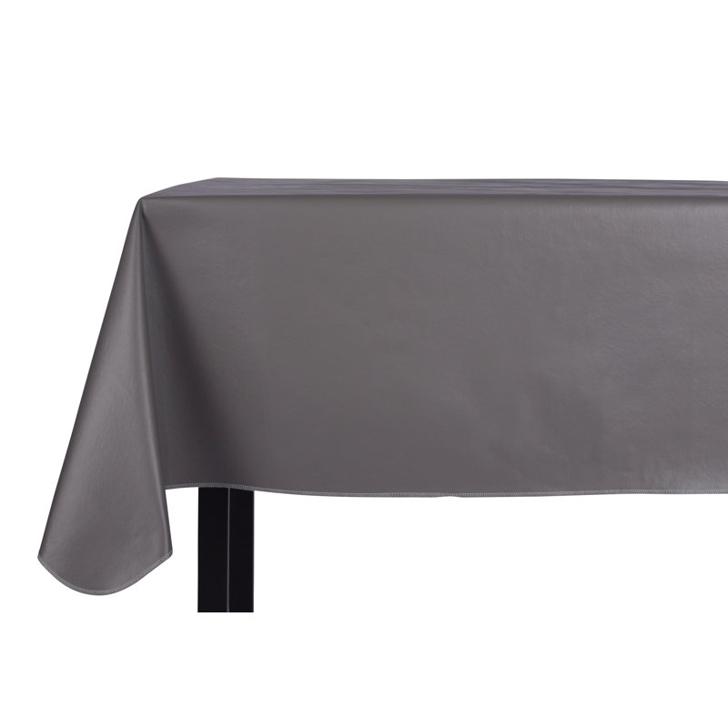 Heavy Duty Tablecloth, 120" L x 60" W, Gray