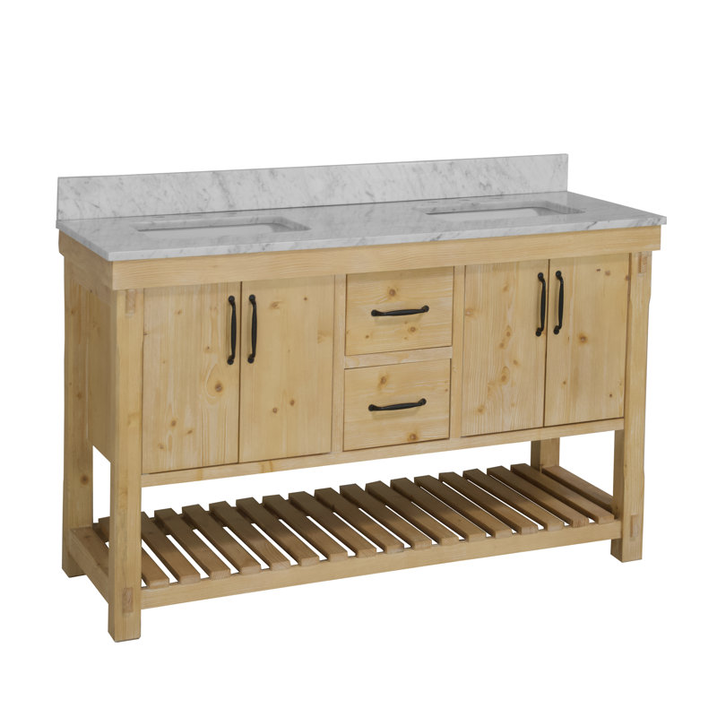 Ensemble de meuble-lavabo double 60 po Gola