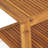 2-Piece Outdoor Teak Acacia Wood Conversation Set - Loveseat & Coffee Table With Beige Water-Resistant Cushions, 350Lbs Capacity For Patio, Deck & Backyard-1645667449