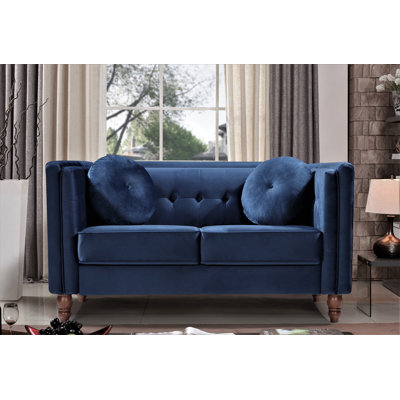 Causeuse Chesterfield 58,3 po Eveland