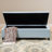 Upholstered Storage Ottoman Bench, Entryway Bench, End of Bed Bench, Ottoman Foot Rest for Living Room Bedroom, Light Sky 50.75" Length-134462767