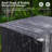 5.7 ft.W x 3 ft.D Galvanized Steel Horizontal Garbage Shed