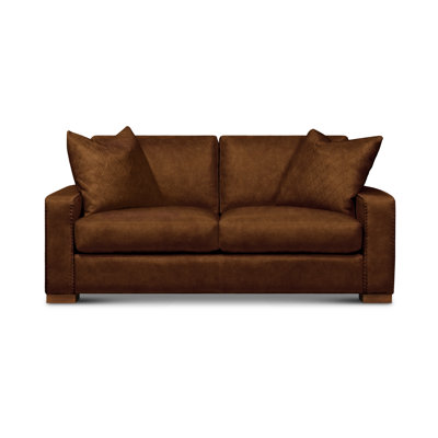 Urban Cowboy Leather Loveseat