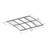 Palram - Canopia Herald Convex Door Awning in Gray-94128950