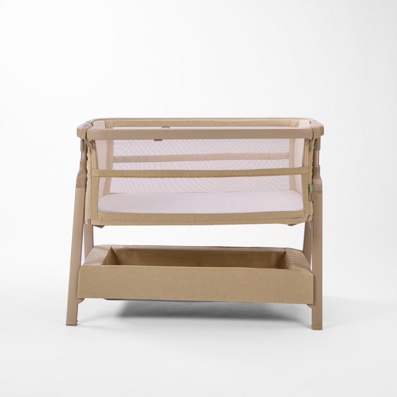 Tutti Bambini Cozee Zen Bedside Crib, Sand
