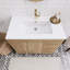 Maplesville Single Bathroom Vanity with Acrylic Top-678629529