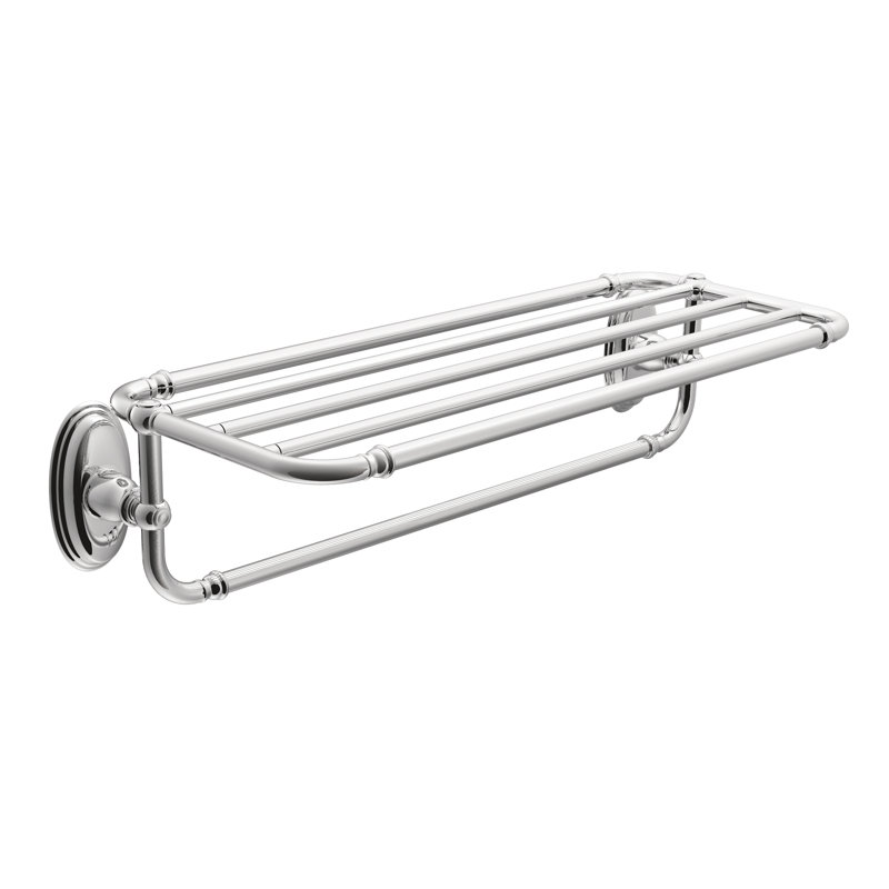 Tablette murale Kingsley, Chrome chrome
