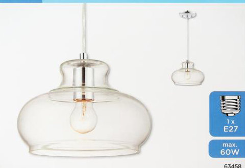Jovanny 1 - Light Chrome Unique/Statement Pendant