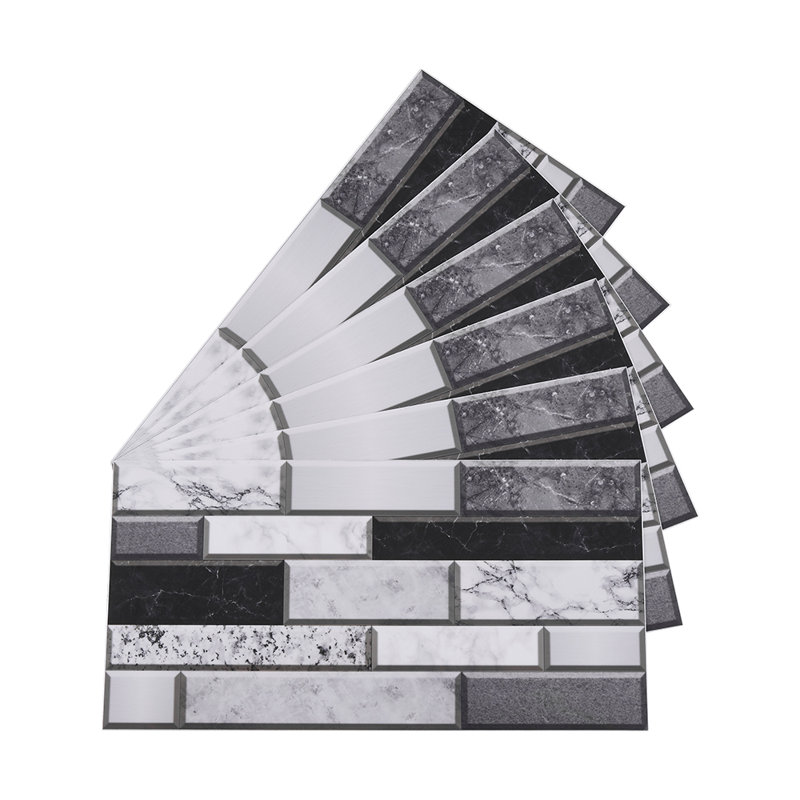 No Subject Wall Decals, Black/Grey/White