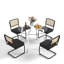 Ensemble de salle à manger 5 pièces-850337894-850337893