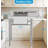 Stainless Steel Utility Sink, with Legs