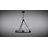 6 - Light Dimmable Wagon Wheel Chandelier