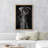 Moody Gothic " Skeletal Reaper with Scythe Moody Dark Illustrations Modern Art Work Decor " Print-101165782-101165779