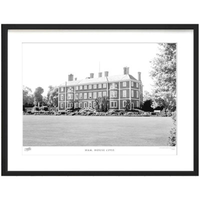Ham, House C1955 by Francis Frith - Single Picture Frame Print