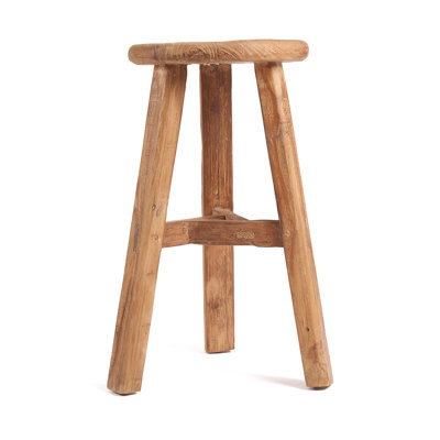 Bowmin Counter Stool with Solid Wood Frame
