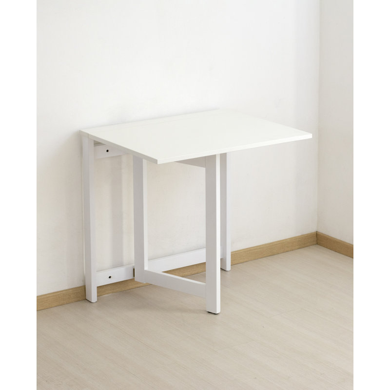 Loralyn 79cm Rectangular Folding Table, White