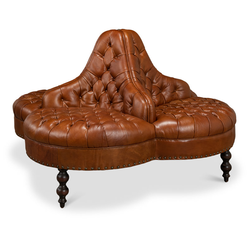 Sofa, Dark Brown