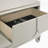 White 2-Drawer Nightstand