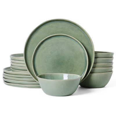Poise Water Ripple Design Stoneware Dinnerware Sets 