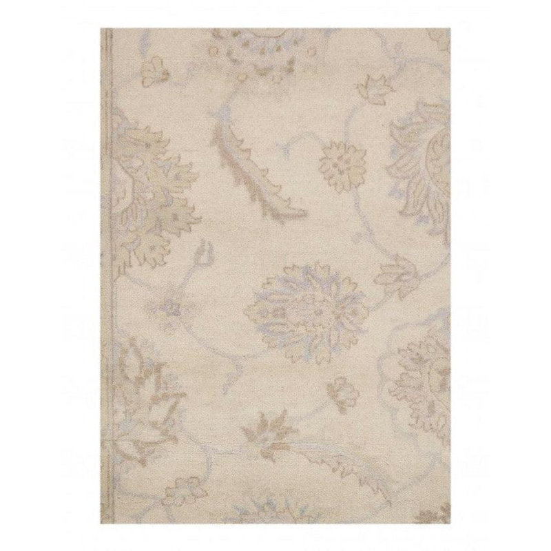 Oriental Area Rug in Ivory